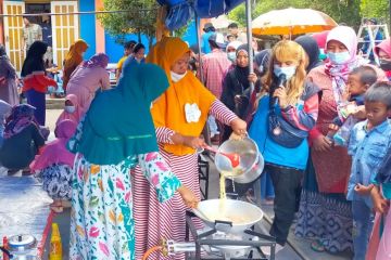 Pemprov Jatim gelar lomba masak khusus ibu-ibu pengungsi Semeru