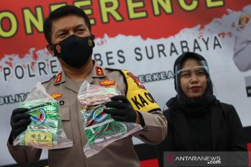 Polrestabes Surabaya gagalkan peredaran 44,7 kg sabu-sabu