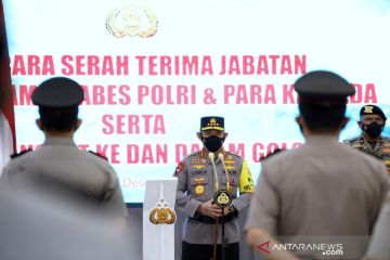 Kapolri: Pengendalian COVID-19 masa libur Tahun Baru 2022 dioptimalkan