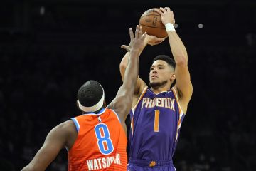 Devin Booker komandoi Suns bekuk Thunder 115-97