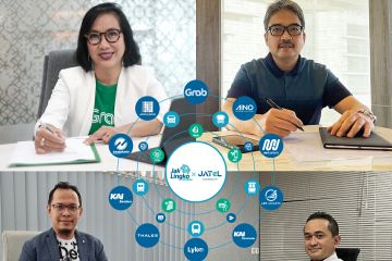 JakLingko resmi bermitra dengan Grab mudahkan mobilitas di Jakarta