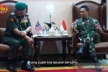 TNI perkuat hubungan bilateral dengan Malaysia