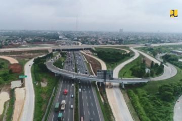 Kementerian PUPR: Sepanjang 2.489 km tol telah beroperasi hingga 2021