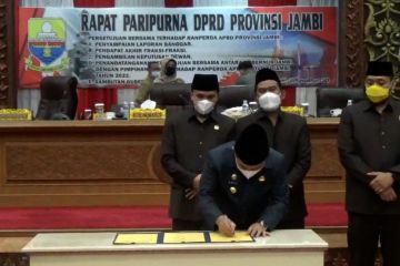 APBD Jambi 2022 disahkan Rp4,79 triliun