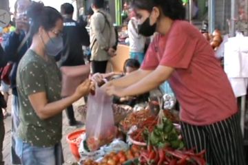 Plt Gubernur Sulsel operasi pasar tinjau harga sembako