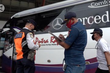 Tim gabungan rutin lakukan ramcek di Terminal Pulo Gebang