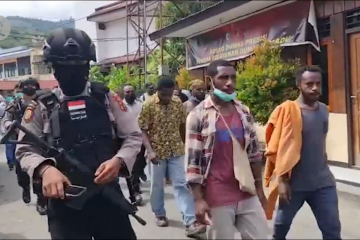 Kibarkan bendera Bintang Kejora, Polda Papua tangkap 8 orang