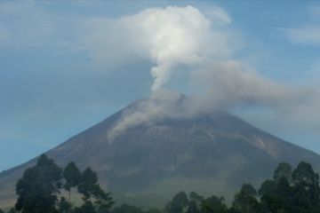 Gunung Semeru terus hembuskan guguran lava