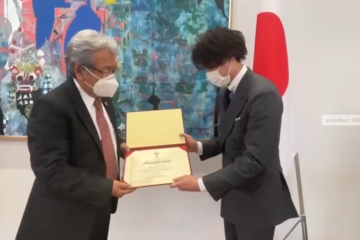 KBRI Tokyo anugerahkan Ambassador Award 2021