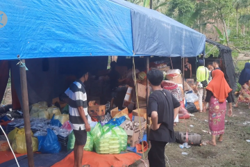 Korban banjir Lombok, keluhkan minimnya sarana MCK di pengungsian 