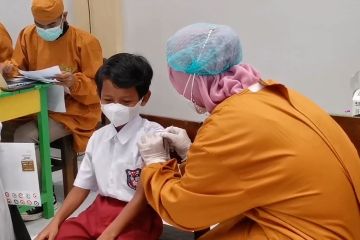 Pemkot Solo mulai vaksinasi anak 6-11 tahun di sekolah
