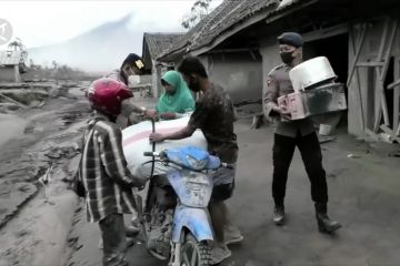 Polri terjunkan 1.117 personel bantu tangani bencana erupsi Semeru