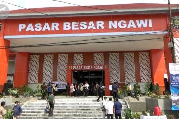 Presiden Jokowi resmikan Pasar Besar Ngawi