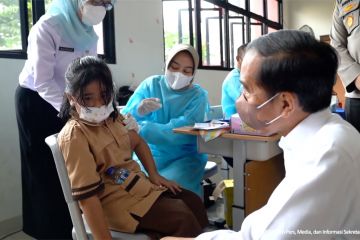 Presiden tinjau vaksinasi COVID-19 anak di bawah 12 tahun
