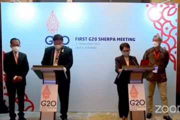RI tekankan isu inklusif dalam pertemuan Sherpa G20