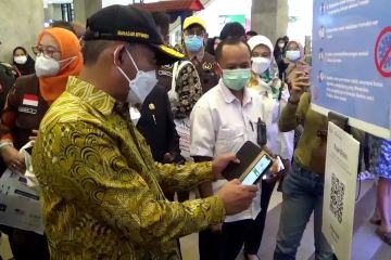 Menko PMK pantau prokes di pusat perbelanjaan Kota Tangerang