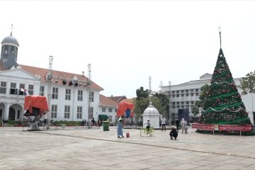 Semarak rayakan Natal di Kota Tua Jakarta