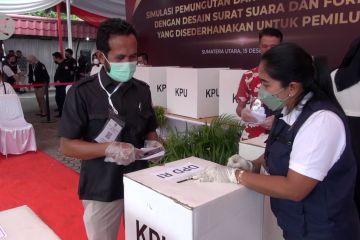KPU uji efisiensi pemungutan suara Pemilu 2024 di Sumut