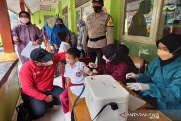 Vaksinasi anak 6-11 tahun di Kulon Progo capai 77,75 persen