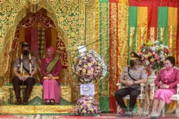 Parade Kedatangan Kapolda Riau