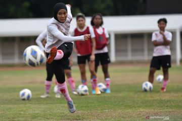 Persiapan Timnas Putri jelang Piala Asia Wanita 2022