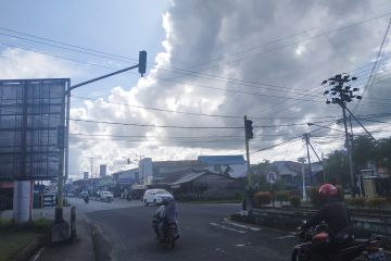 Lampu lalu-lintas di Putussibau tidak berfungsi sejak 2016