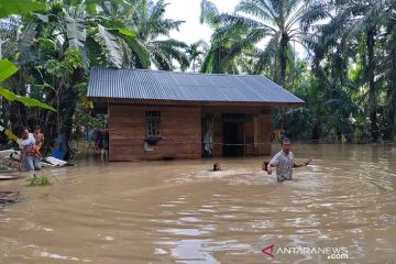 Warga di empat kecamatan di Aceh Timur terisolasi akibat banjir