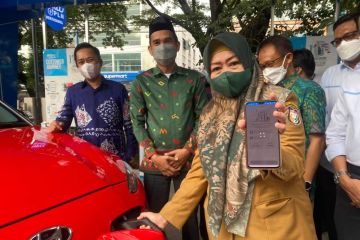 SPKLU PLN UP3 Makassar Selatan mampu layani dua mobil sekaligus