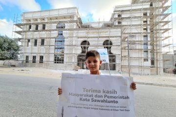 Sawahlunto bantu bangun Masjid Istiqlal Indonesia di Palestina