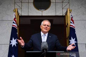 Parlemen Australia awali tahun pemilihan, PM Morrison minta maaf