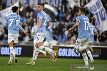 Gol larut Milinkovic-Savic hindarkan Lazio dari kekalahan lawan Empoli
