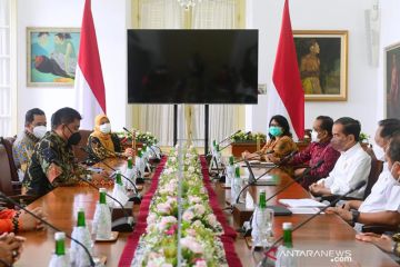 Presiden terima Tim Seleksi Calon Anggota KPU dan Bawaslu 2022-2027