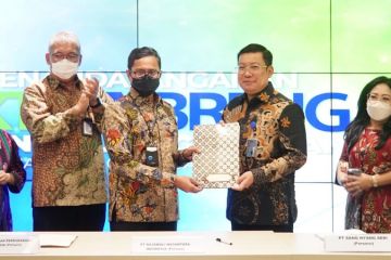 Kementerian BUMN resmi melakukan inbreng Holding BUMN Pangan