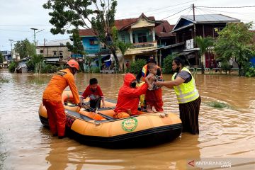 Banjir di Kota Jayapura dilaporkan berangsur surut
