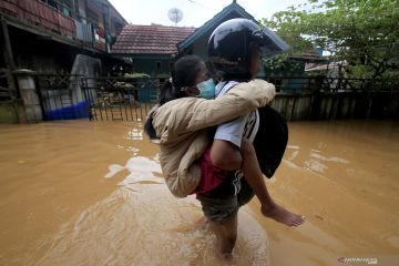 Dampak banjir di Kota Jayapura