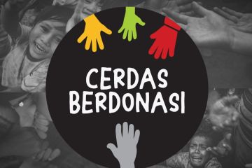 #CerdasBerdonasi berikan tips berdonasi aman dan tepat sasaran