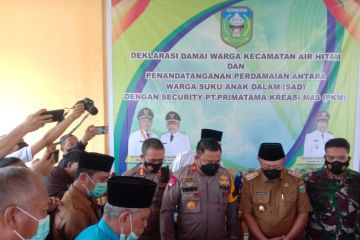 Kasus penembakan satpam PT PKM oleh orang rimba berujung damai