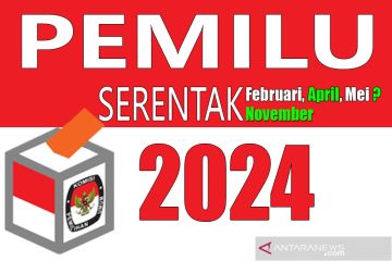 Tiga skenario Pemilu 2024: Februari, April, Mei