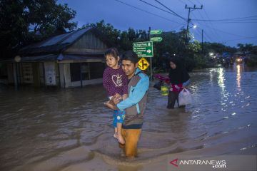 Luapan Sungai Pengaron Banjar