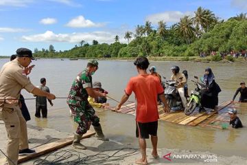 BPBD: Jembatan di Kabupaten Simeulue ambruk dihantam banjir