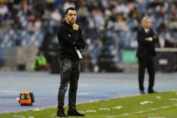 Xavi bangga dengan permainan Barcelona meski disingkirkan Real Madrid