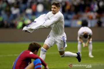 Piala Super Spanyol : Real Madrid kalahkan Barcelona 3-2