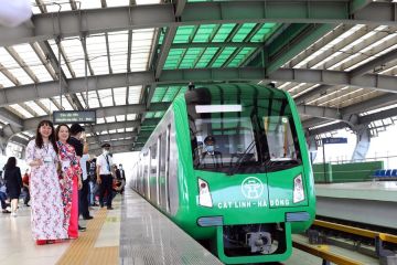 Vietnam resmikan jalur metro yang dibangun China