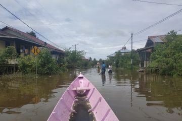 Banjir di Kapuas Hulu mulai meluas merendam empat kecamatan