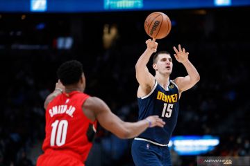 Nikola Jokic pimpin Nuggets kalahkan Pistons lagi