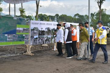 Wapres harap huntara Semeru siap pakai sebelum Lebaran