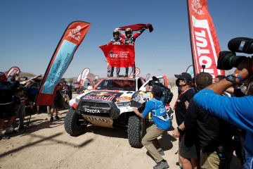 Al-Attiyah juarai Reli Dakar untuk keempat kalinya