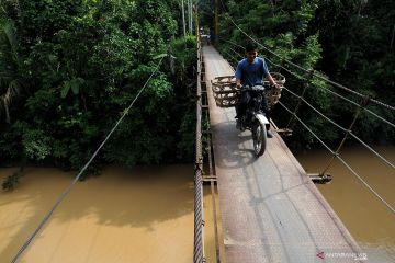 Rencana pembangunan jembatan gantung 2022