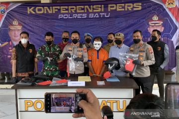 Polisi ungkap motif pria acungkan pistol di Kota Batu