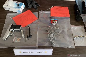 Pria acungkan pistol di Kota Batu residivis penembakan anggota Polri